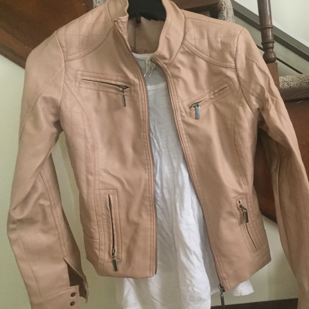 Leather jacket